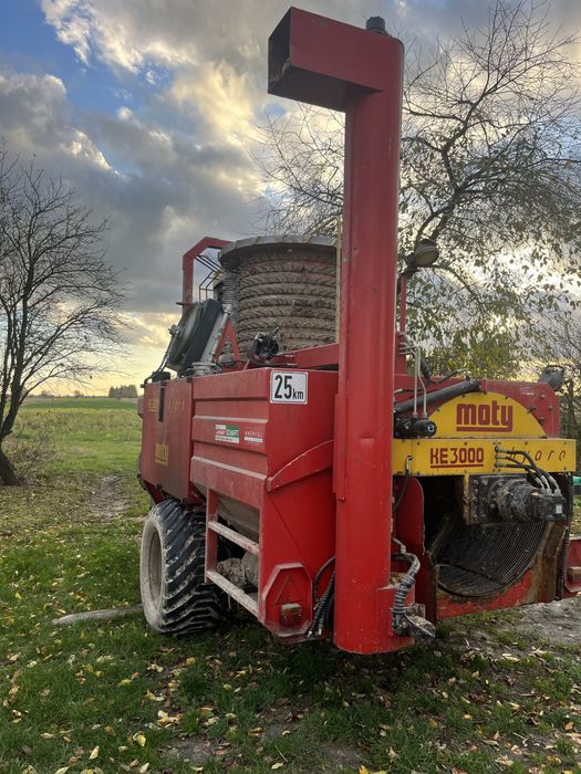 Kombajn do zbioru dyni