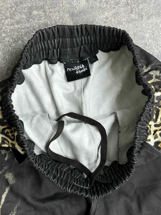 Штани MOWALOLA чорні sweatpants штаны спортивки леопард archive opium