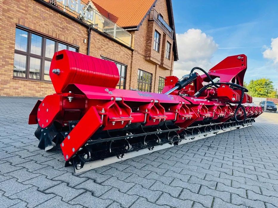 Krukowiak Mulczer agregat do poplonów ścierniska Alfa Mulch 5,0 m  Agregat do likwidacji poplonów Krukowiak mulczer dużej szerokości