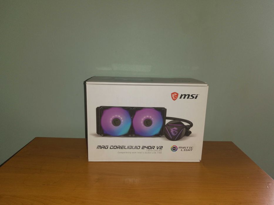 Chłodzenie wodne MSI MAG CoreLiquid 240R 240mm AIO RGB LGA 1700