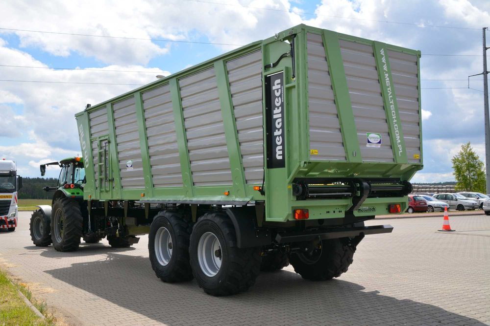 Przyczepa rolnicza objętościowa METAL-TECH SILO 40 SILO 50