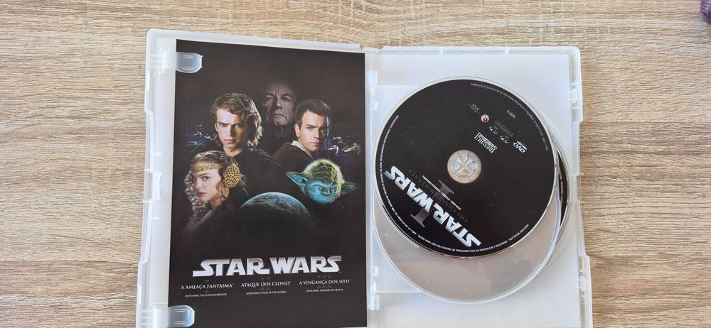 STAR WARS – 2 Trilogias em DVD | 6 Filmes | Colecionadores