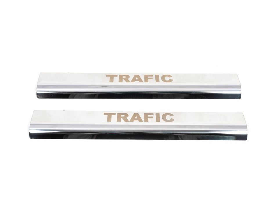 Renault Traffic Пороги на карниз VIP (нерж.)