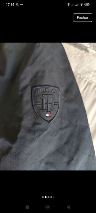 Casaco Homem Tommy Hilfiger tamanho L (troco por aquário)