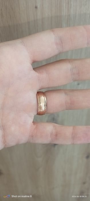 Срочно!Шикарное золотое кольцо с бриллиантиком, 8г, 17.5р