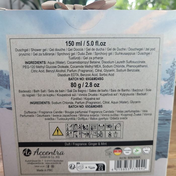 Zestaw domowy SPA kosmetyki ⁹