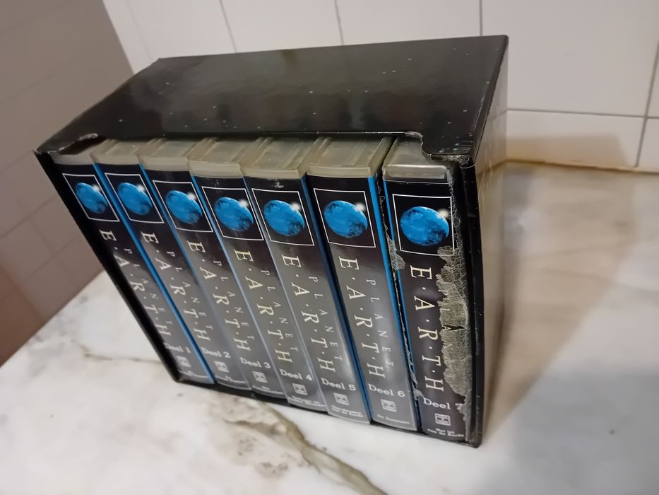 Colecção 7 Vhs Earth ( Em Holandês )