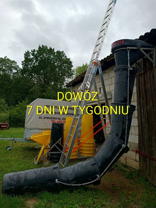 Zsyp do gruzu ,rękaw budowlany - wynajem