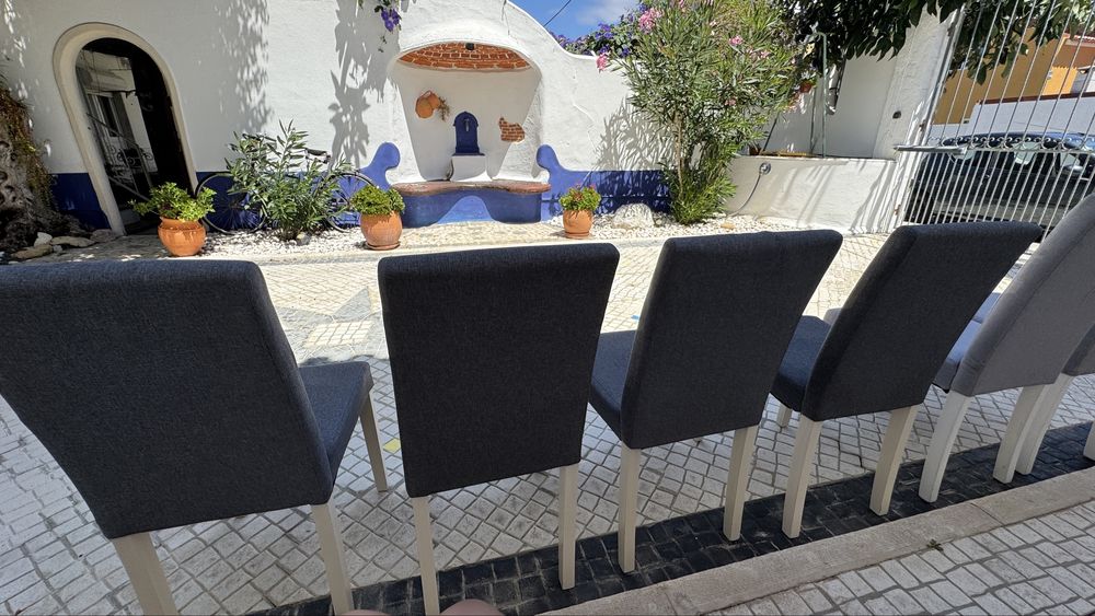 Cadeiras Cinza