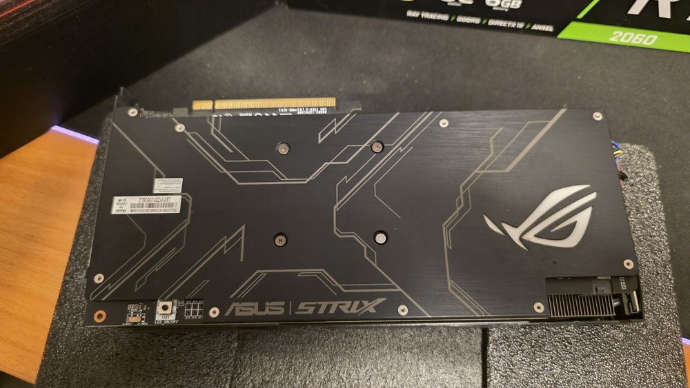 Rtx 2060 oc asus rog  placa gráfica