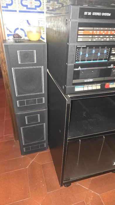 Aparelhagem com leitor de LP