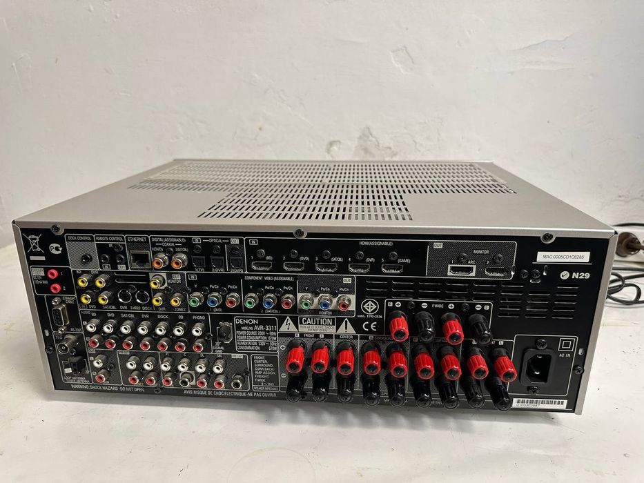 Denon AVR-3311 | 7.1 | 165 W | HDMI | Audyssey MultEQ XT | Kino Domowe