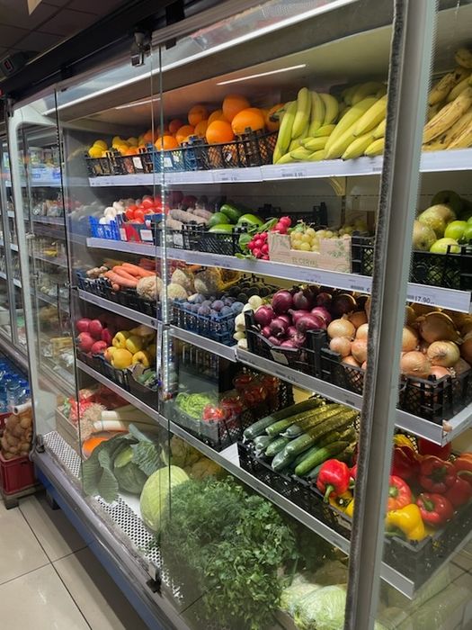 Regał chłodniczy warzywny