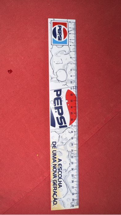 Régua da PEPSI Cola antiga
