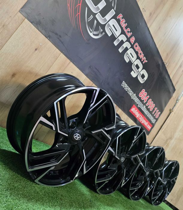 NOWE ALUFELGI HYUNDAI 16x5x114,3 - Elantra,i30,i40,IONIQ,ix35,Tucso