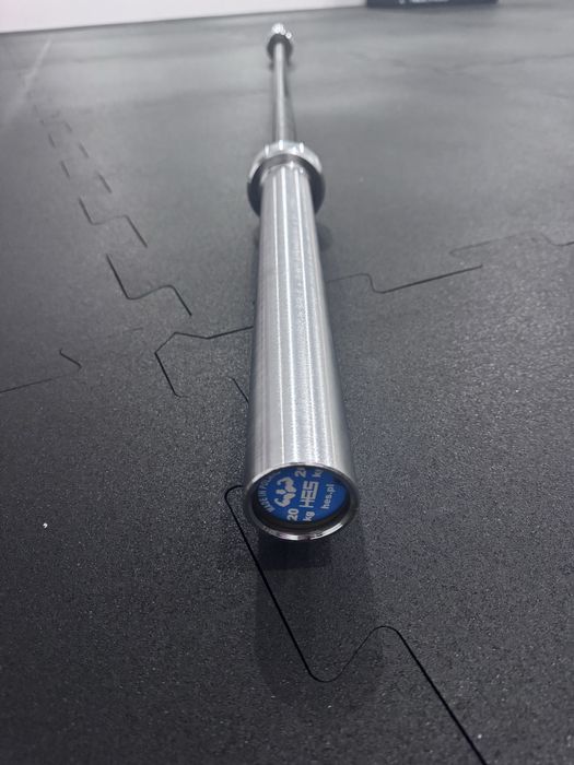 Sztanga HES crosslifting 20kg praktycznie nowa rachunek