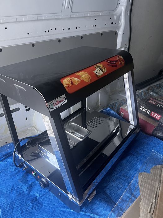 Estufa Expositora Aquecida NOVA | 220V | Ideal para Pastelaria e Snack-Bar