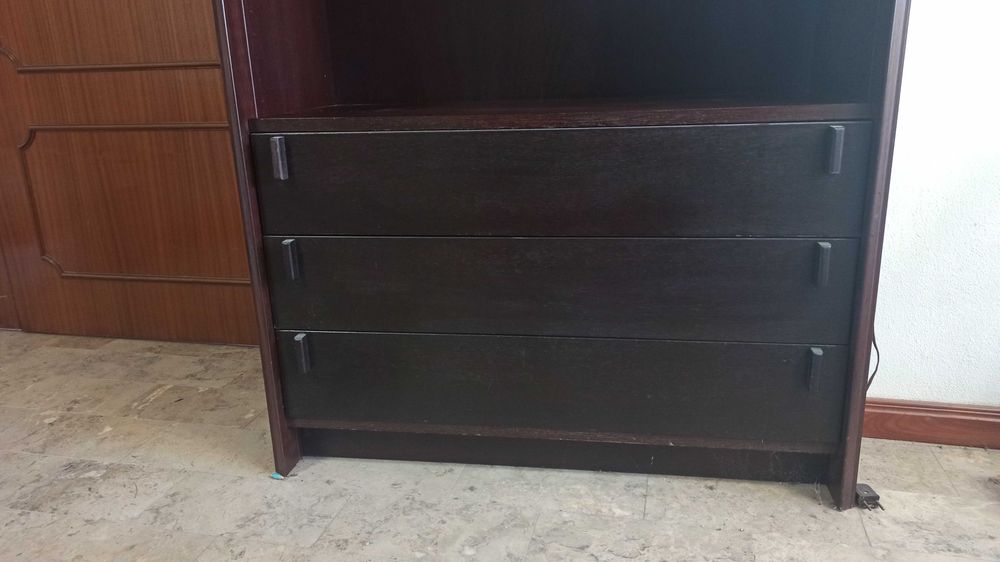 Móvel Arquivador Alto Madeira Maciça