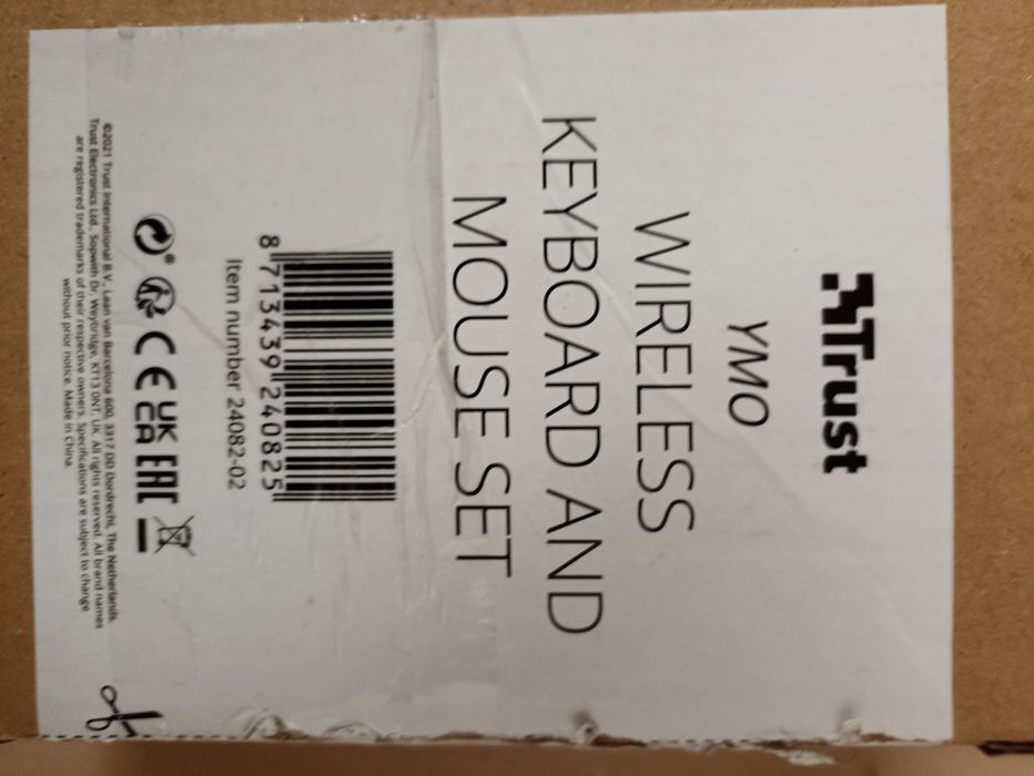 Klawiatura wireless Trust ymo układ ES Hiszpania 2 szt.