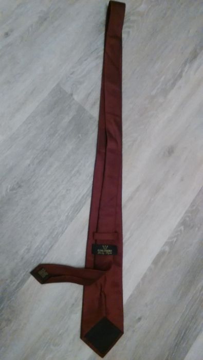 Gravata colombo italy style - cor vinho