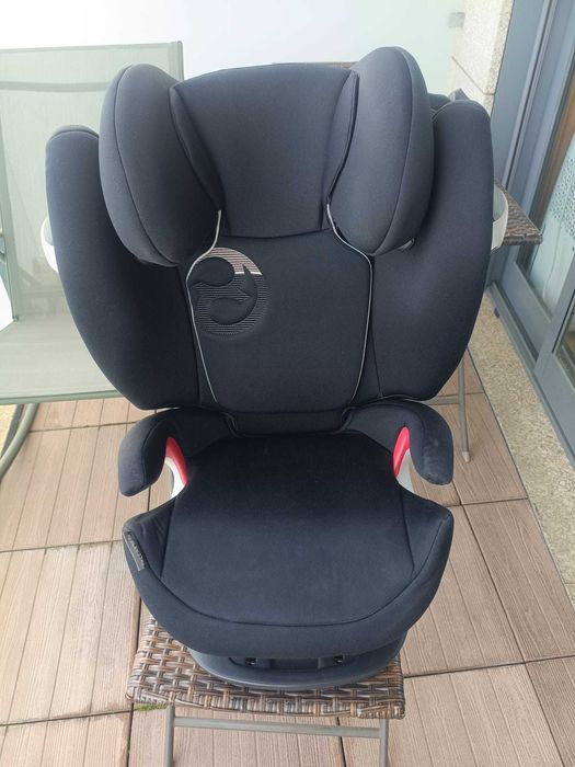 Cadeira Auto Cybex Pallas M-Fix (Gr. 1, 9-18 kg) com Base M-Fix Preta