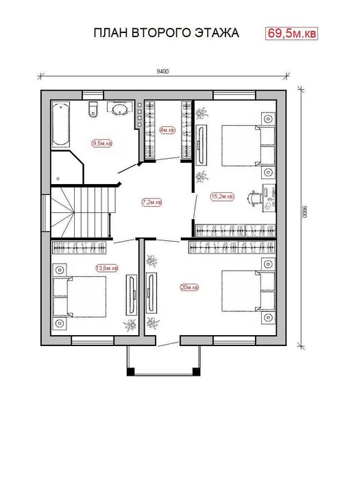 Новый дом на 3х сотках земли
