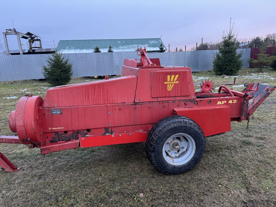 Велгер WELGER AP42 Тюкопрес Прес підбирач Пресс-подборщик (AP400,430)