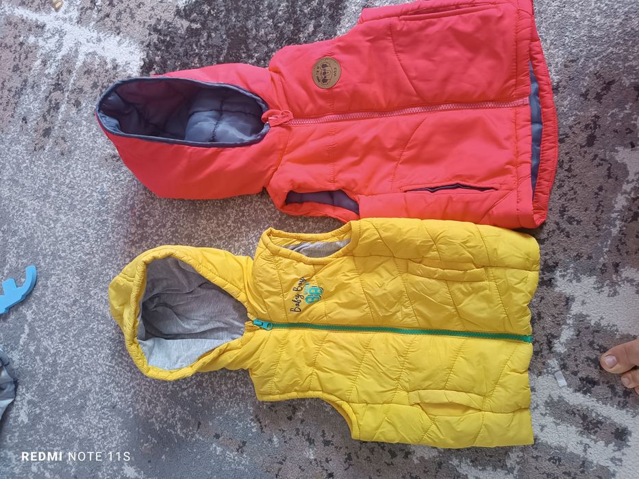 Куртка тепла сорочка безрукавка жилетка 86 92 98 для хлопчика,дівчинки