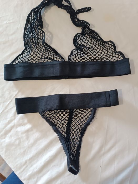 Conjunto Tanga e Soutien. Tamanho S/ M