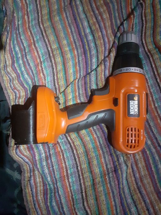 Berbequim a bateria com martelo Black & Decker/Parkside LER DESCRIÇÃO