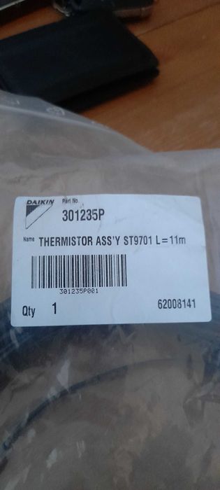 Czujnik temperatury DAIKIN THERMISTOR ASS'Y ST9701 L=11m CWU