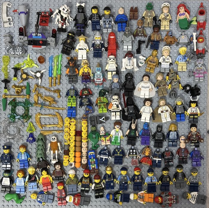 Лего фігурки зоряні війни лотр марвел ніндзяго