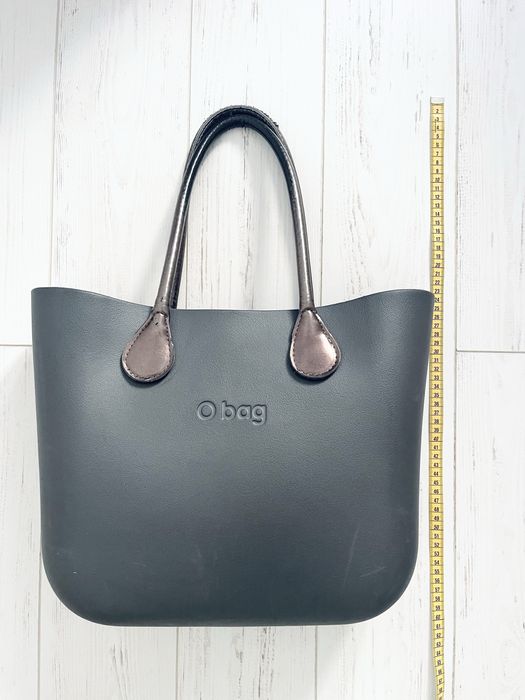 Duża Torba O Bag Szara Używana