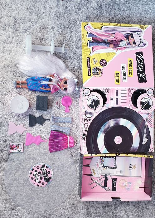 Lalka LOL OMG Kitty K z plyta oryginalna