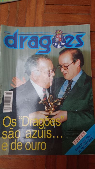 Revistas antigas Dragões 1993