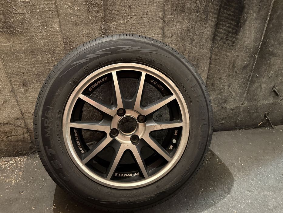 Felgi 175/65 R14 rozataw 4x98 zdjete z fiata punto