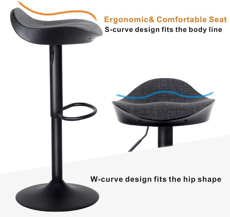 Nowy stołek barowy / krzesło /obrotowe /ergonomiczne /1sz/hoker !4690!