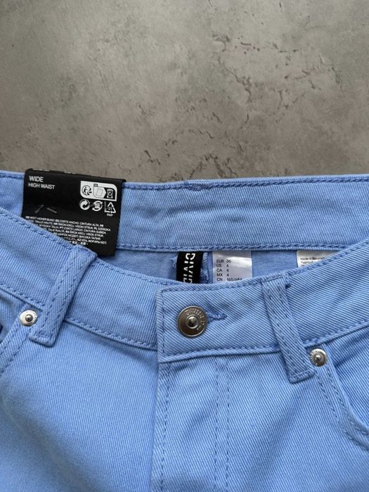Широкі джинси від н&м розмір S