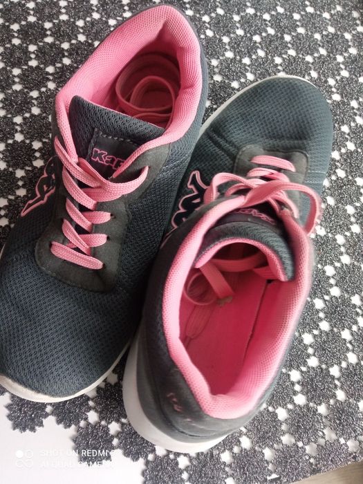Buty sportowe Kappa szary-róż-36.Bdb