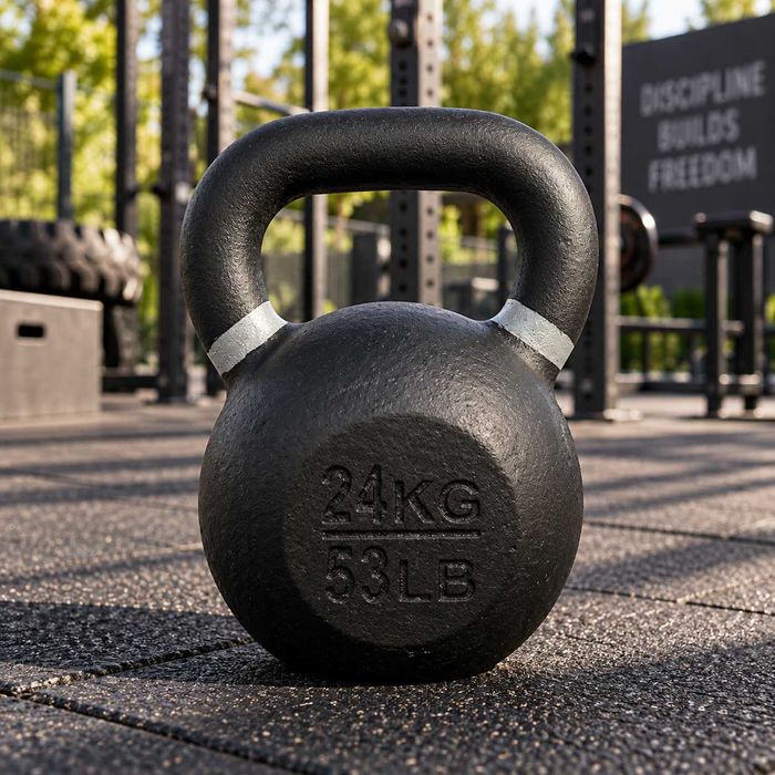 Гиря чавунна 24 кг | Важка гиря для CrossFit силових та функціональних тренувань | Гири чугунные 12 / 16 / 20 / 32 / 36 кг | Гирі чавун спорт