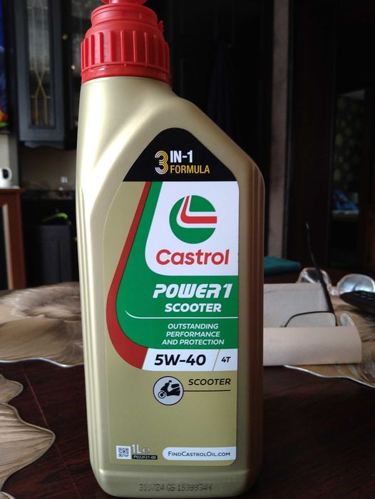 olej castrol 5w40 scooter