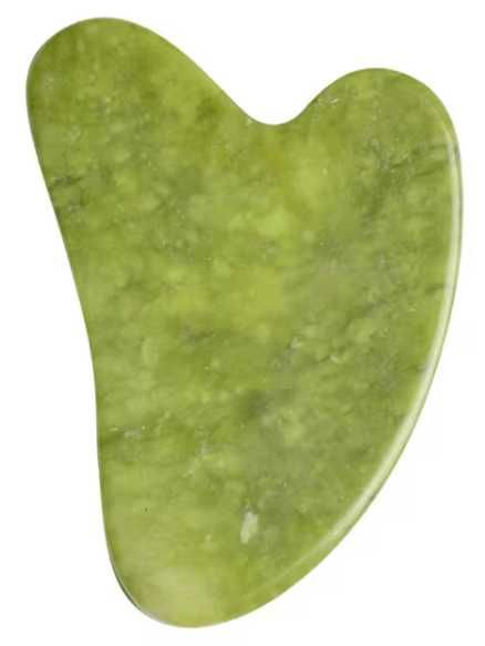 Roller wałek masażer do twarzy + kamień gua sha do masażu twarzy/ciała