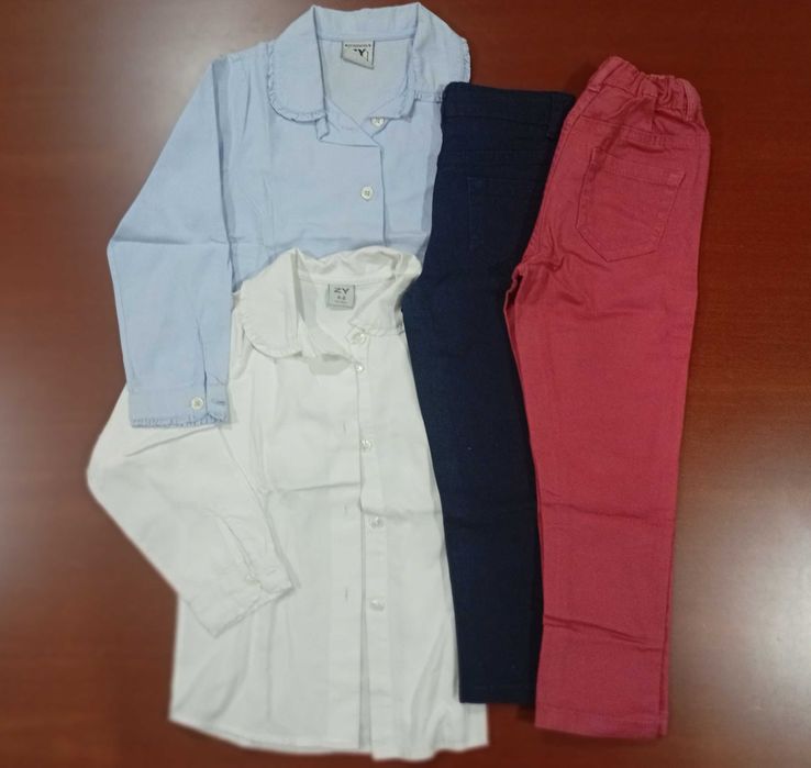 Lote barato roupa menina 4-5 anos