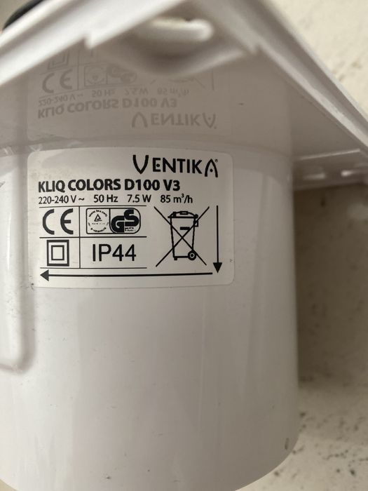 wentylator łazienkowy Ventika