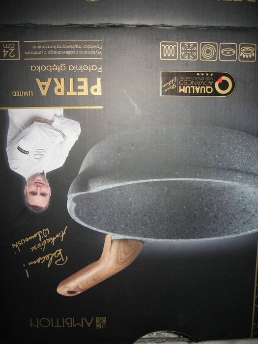 NOWA Patelnia głęboka 24cm AMBITION PETRA