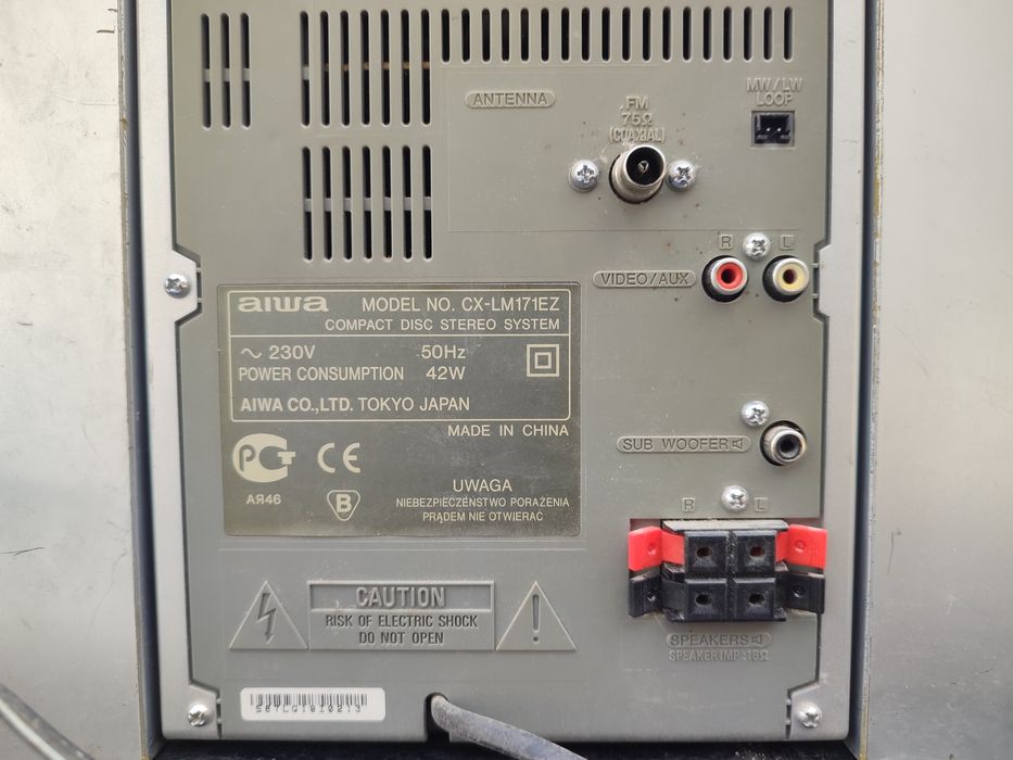 ‼️ Муз центр AIWA XR-M171 (РАБОЧИЙ!) ‼️