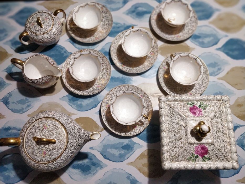 Conjunto de Chá fábrica Estatuaria