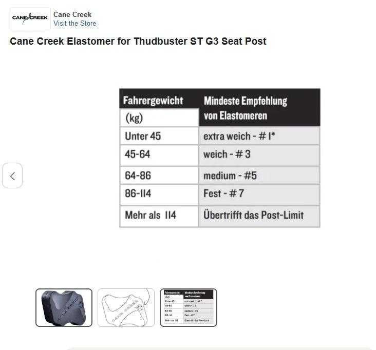 Cane Creek Thudbuster ST 31.6