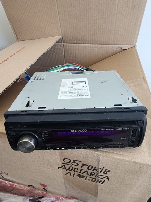 Оригінальна магнітола 1din Kenwood kdc-4051u
