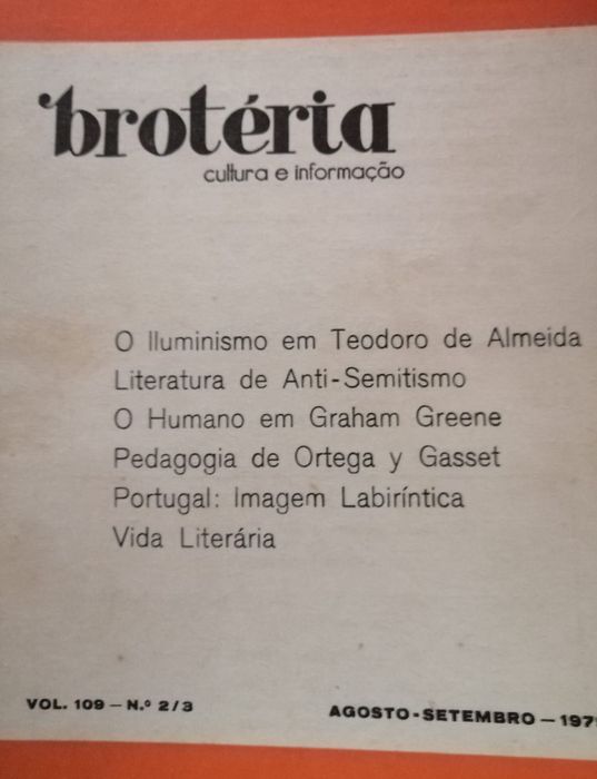 Revistas Brotéria